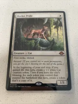 Ocelot Pride Modern Horizons 3 Regular, Non-foil Mythic MTG Card - Image 1