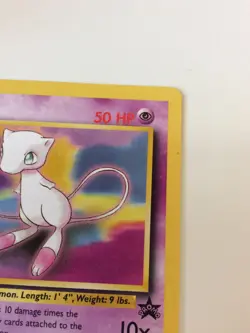 MEW BLACK STAR PROMO #8 POKEMON CARD HP 50 RARE MINT NOT PLAYED - Image 3