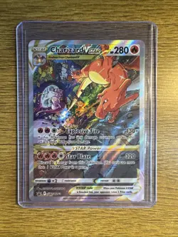 Pokemon Sword & Shield - Charizard VSTAR SWSH262 Holo Promo Card English NM - Image 1