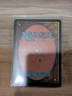 MTG Mox Diamond Stronghold Card Japanese Dan Frazier Signed VHTF - Image 2