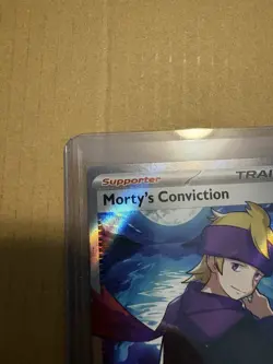 Morty's Conviction 201/162 Ultra Rare SV05: Temporal Forces Pokemon Card - Image 2