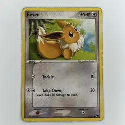 Pokemon Eevee 13/17 Non-Holo Card Pop Series 3 MP - Image 1