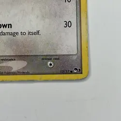 Pokemon Eevee 13/17 Non-Holo Card Pop Series 3 MP - Image 4