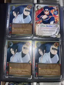 Naruto CCG 80 Foil Card Lot + Binder - Image 4