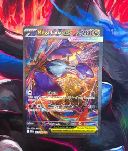 Pokemon TCG Mega Latias EX 181/132 Mega Evolution English Card - Image 3