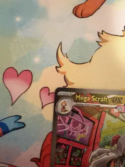 Mega Scrafty ex 285/217 Special Illustration Rare - Pokemon Ascended Heroes - NM - Image 2