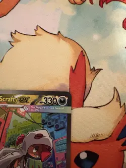 Mega Scrafty ex 285/217 Special Illustration Rare - Pokemon Ascended Heroes - NM - Image 3