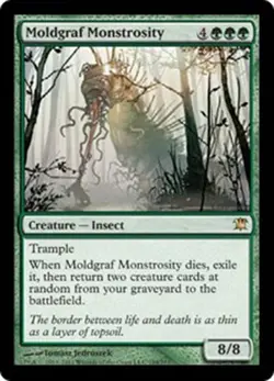 MTG Magic the Gathering Rare Moldgraf Monstrosity Innistrad NM - Image 1