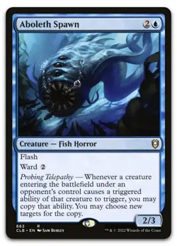 Aboleth Spawn #662 (NM) Baldur's Gate CLB Magic MTG - Image 1