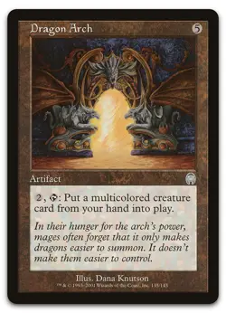 Dragon Arch #135 (NM) Apocalypse APC Magic MTG - Image 1