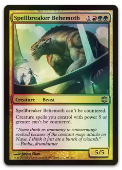 Spellbreaker Behemoth #60 (Foil) (LP) Alara Reborn ARB Magic MTG - Image 1