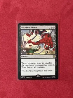 Villainous Wrath - Marvel’s Spider-Man SPM MTG Magic The Gathering #74 - Image 1