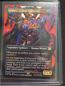 Golbez, Crystal Collector - Borderless - NM - Image 1