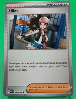 Pokemon TCG: Hilda - 84/86- Scarlet Violet White Flare - NM - Image 1