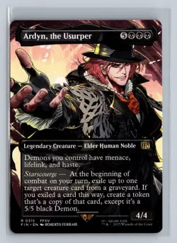 Ardyn, the Usurper (0315) (Borderless) #315 Final Fantasy FIN Magic MTG NM - Image 1