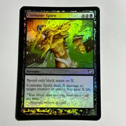 Consume Spirit 119 FOIL U 9th Edition 9ED MTG LP - Image 1