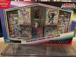 Pokemon Prismatic Evolutions Premium Figure Collection NEW FACTORY SEALED - Image 1