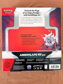NEW SEALED - POKEMON TCG - SCARLET VIOLET - ANNIHILAPE EX BOX - Image 2