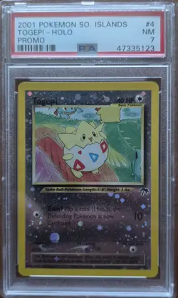 Pokemon Togepi Southern Islands Holo Promo #4 PSA 7 Mint #175 - Image 1