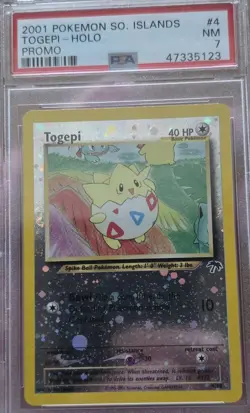 Pokemon Togepi Southern Islands Holo Promo #4 PSA 7 Mint #175 - Image 3