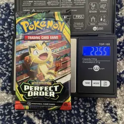 Very Heavy 22.55 Perfect Order Booster Pack Sealed! PRE S&V Pokemon TCG ENG - Image 1