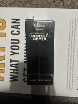 Pokemon Perfect Order Booster Bundle Box English TCG Sealed - Image 2