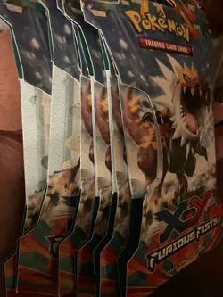 Pokemon TCG: XY Furious Fists Sleeved Booster Packs UNSealed x6 2014 - Image 4