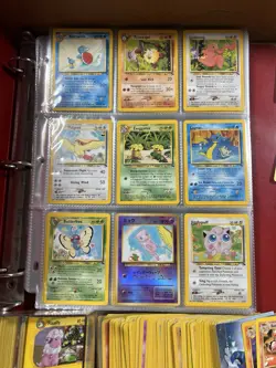 Vintage Box Pokemon Card Collection Lot Binder Wotc Holos Full Arts Base Set - Image 2