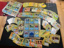 Vintage Box Pokemon Card Collection Lot Binder Wotc Holos Full Arts Base Set - Image 5