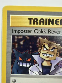 1999 Pokemon Trainer Imposter Oak's Revenge Team Rocket 1st Edition 76/82 - Image 2