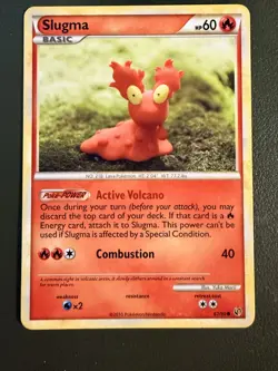 Pokemon TCG Slugma 67/90 HS—Undaunted HGSS3 NM - Image 1
