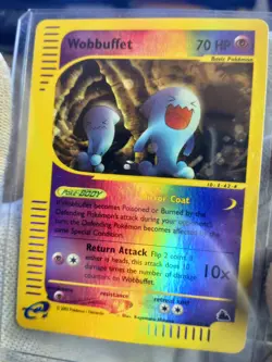 Pokemon Card Wobbuffet Skyridge Reverse Holo 45/144 NM - Image 1