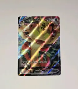 Pokemon Meowth VMAX SWSH005 Promo MP - Image 1