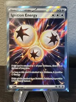 Ignition Energy Pokemon Phantasmal Flames 124/094 Ultra Rare Full Art NM - Image 1