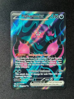 Pecharunt EX 085/064 Pokemon TCG English SV Shrouded Fable Ultra Rare LP - Image 1