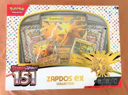 NEW SEALED - POKEMON TCG BOX - SCARLET VIOLET - 151 ZAPDOS EX COLLECTION - Image 1