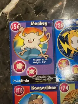 Pokemon Burger King Cards Mewtwo Strikes Back Movie 4 Card Lot - Image 5