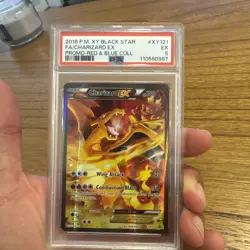 2016 Pokemon XY Black Star Promo Charizard EX #XY121 HOLO PSA 5 EX #127904784 - Image 1