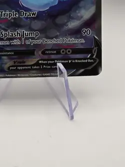Vaporeon V SWSH181 (Near Mint) Black Star Promo Alternate Art Pokemon - Image 5