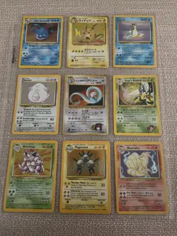 Pokemon Vintage Lot Of Cards ! - Image 1