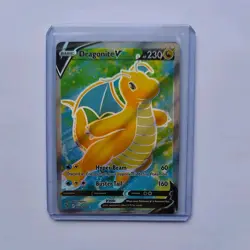 Dragonite V (Full Art) Pokemon GO PGO 076/078 NM - Image 3