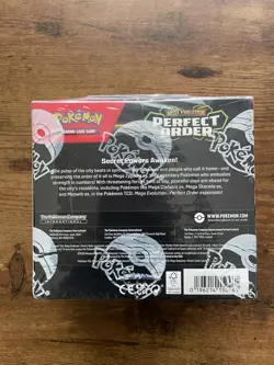 Pokemon Mega Evolution Perfect Order Booster Box Sealed - Image 2