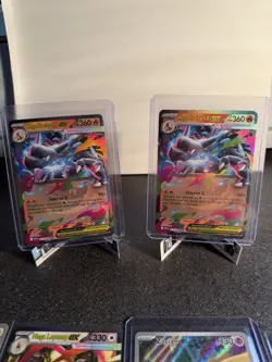 Pokemon TCG | PAL Holo & Full Art Lot | Charizard X EX, Lopunny EX, Zacian - Image 2