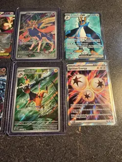 Pokemon TCG | PAL Holo & Full Art Lot | Charizard X EX, Lopunny EX, Zacian - Image 4