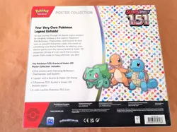 NEW SEALED - POKEMON TCG - SCARLET VIOLET - 151 POSTER COLLECTION - Image 2