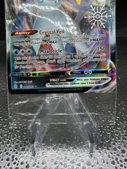 Pokemon TCG SEALED Glaceon VMAX Evolving Skies 041/203 Holo Ultra Rare Holiday - Image 4