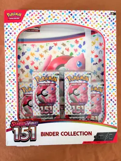 NEW SEALED - POKEMON TCG - SCARLET VIOLET - 151 BINDER COLLECTION - Image 1