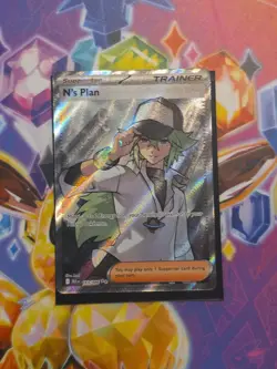Pokemon TCG N’s Plan 163/086 Full Art Trainer - Image 1