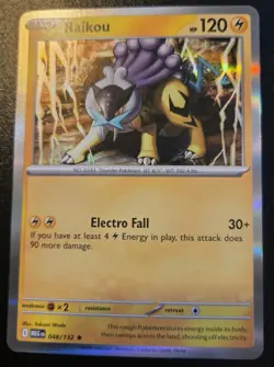 Raikou 048/132 Holo Rare Mega Evolution Pokemon TCG - Image 1