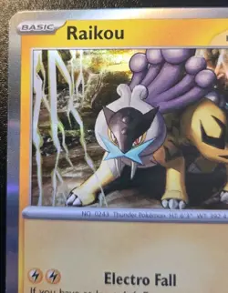 Raikou 048/132 Holo Rare Mega Evolution Pokemon TCG - Image 2